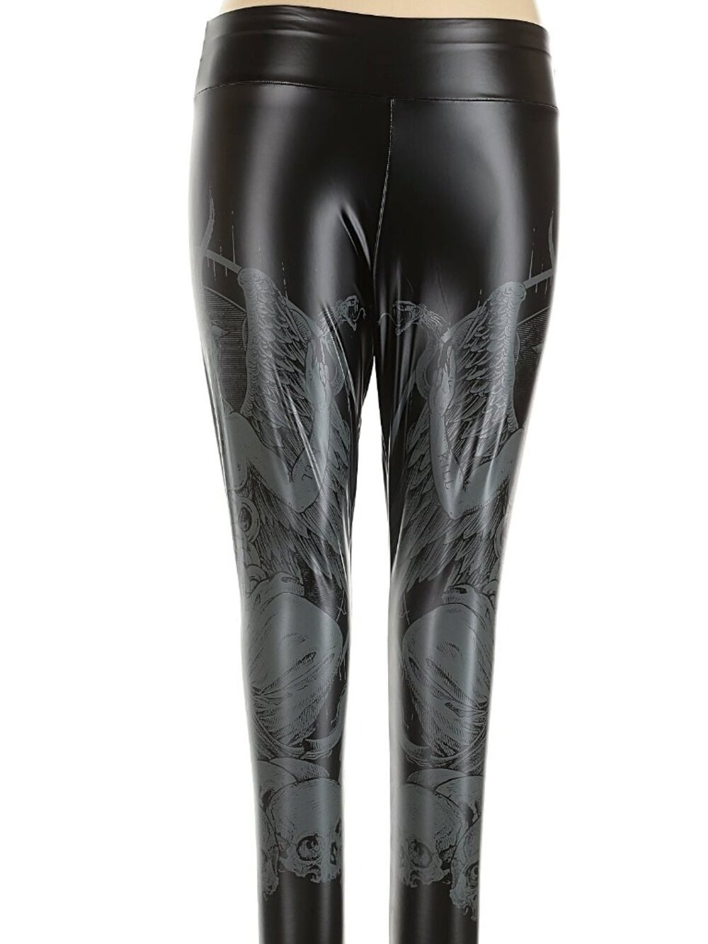 KILLSTAR Dark Forces Baphomet high waist leggings - Picture 5 of 8